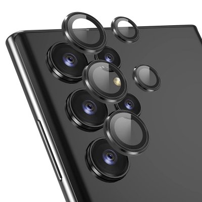 Köp Hat Prince Linsskydd Härdat Glas Samsung Galaxy S24 Ultra Svart Online