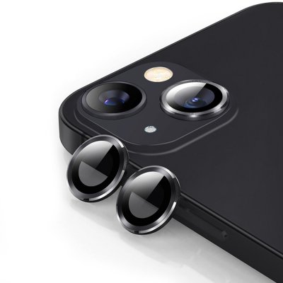 Köp Hat Prince Linsskydd iPhone 14/14 Plus Härdat Glas Svart Online