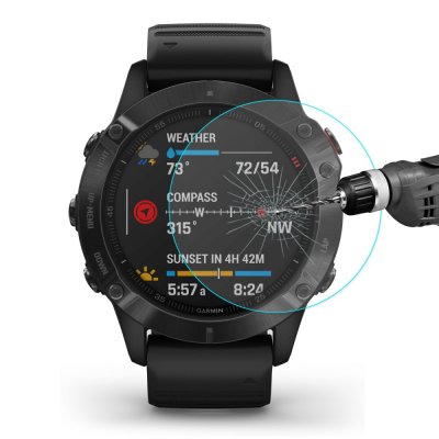 Hat Prince Skärmskydd Härdat Glas Garmin Fenix 6 Pro