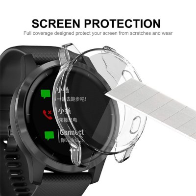 Heltäckande TPU-skydd monteras på Garmin Vivoactive 4 – stegvis visning