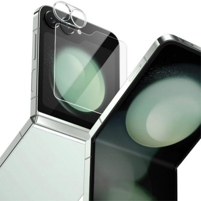 Imak Härdat Glas Linsskydd+Bakskärmskydd Samsung Galaxy Z Flip 6