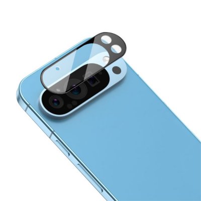 Härdat Glas Linsskydd Google Pixel 9 Pro XL Svart