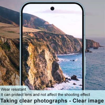 Härdat Glas Linsskydd Google Pixel 9 Pro XL Svart