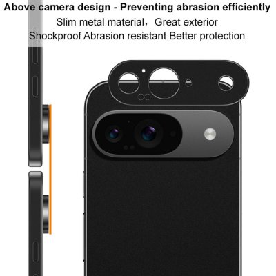 Härdat Glas Linsskydd Google Pixel 9 Svart
