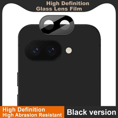 Härdat Glas Linsskydd Google Pixel 9a Svart