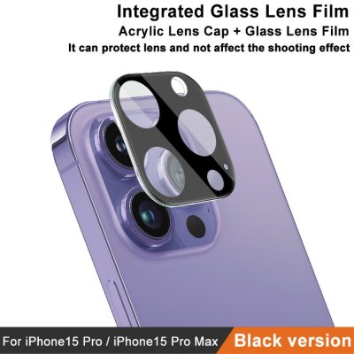 Köp Imak Härdat Glas Linsskydd iPhone 15 Pro/iPhone 15 Pro Max Svart Online