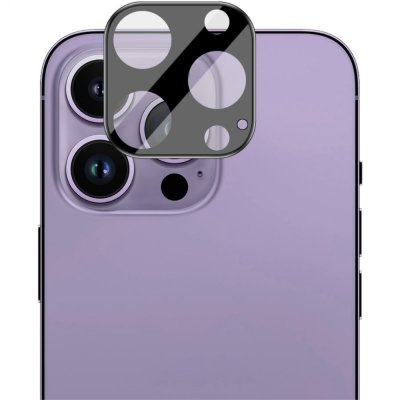 Härdat Glas Linsskydd iPhone 16 Pro Max Svart