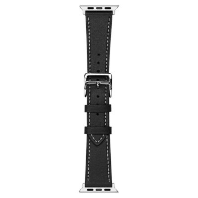 Imak Läderarmband Apple Watch Series 10 46mm Svart