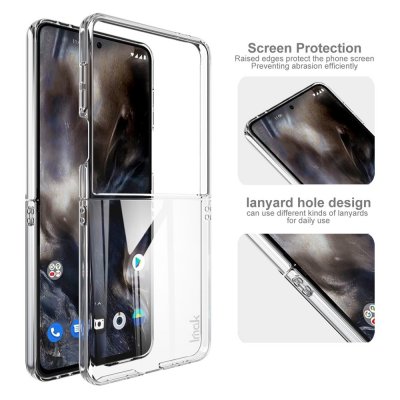 Imak Samsung Galaxy Z Flip 7 Case TPU Crystal Clear