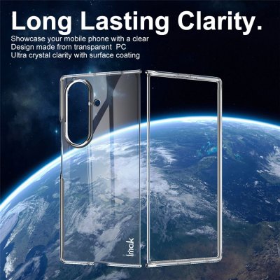 Imak Samsung Galaxy Z Fold 7 Case TPU Crystal Clear