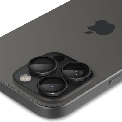 Snygg design och tät passform med Spigen Optik Pro för iPhone 17 Pro