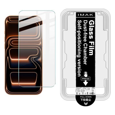 Imak iPhone 17 Pro Screen Protector Easy Slide H Series med monteringsram