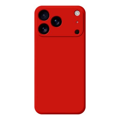 Baksidevy av iPhone 17 Pro Skal TPU Röd – stilrent skydd i slitstarkt material