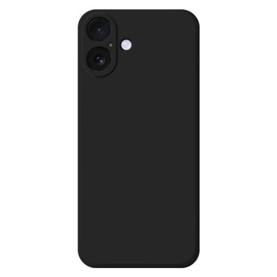 iPhone 17 skal i svart TPU med minimalistisk design
