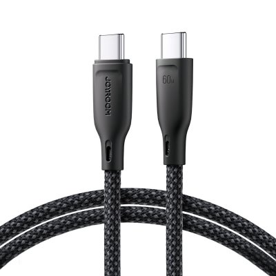 Köp Joyroom 60W USB-kabel USB-C - USB-C 1m Svart Online