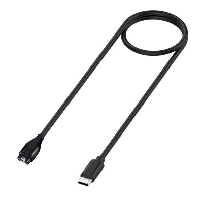 Garmin Fenix 8 43mm laddkabel med USB-C kontakt i helbild
