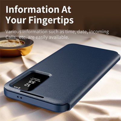 Samsung Galaxy S26 med Smart View-fodral – snabb åtkomst till funktioner