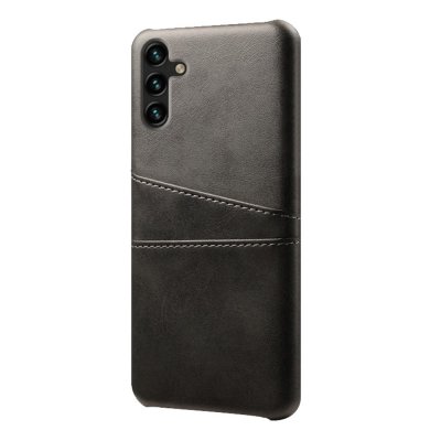 Köp Läderskal Kortfack Samsung Galaxy A14 Svart Online