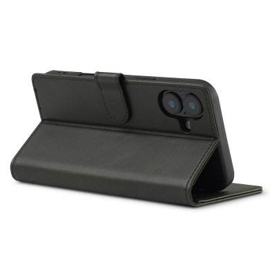 Plånboksfodral iPhone 16 Plus Svart