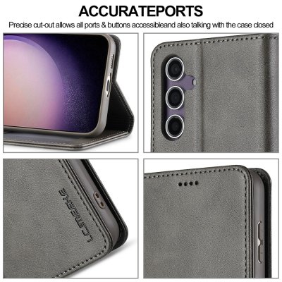 Plånboksfodral Samsung Galaxy A16 grå