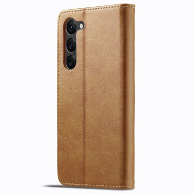 Köp LC.IMEEKE Plånboksfodral Samsung Galaxy S24 Plus Cognac Online