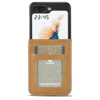 Plånboksfodral Samsung Galaxy Z Flip 6 Ljusbrun