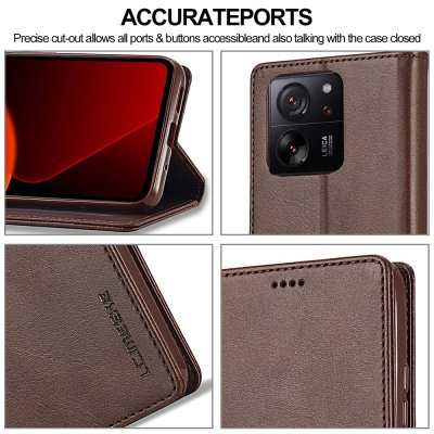 Plånboksfodral Xiaomi 13T Brun