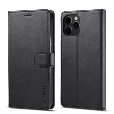 LC.IMEEKE Plånboksfodral iPhone 13 Pro Svart - Techhuset.se