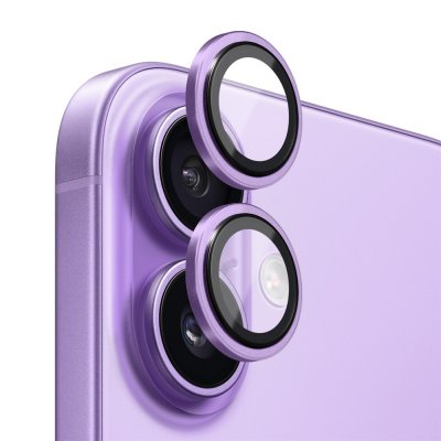 NORTHJO lila linsskydd i härdat glas och aluminium monterat på iPhone 17