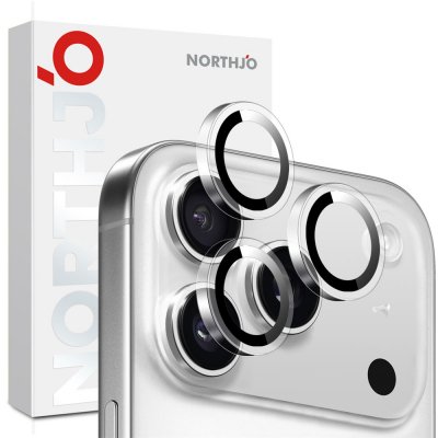 iPhone 17 Pro kameraskydd med individuella linsskydd – NORTHJO