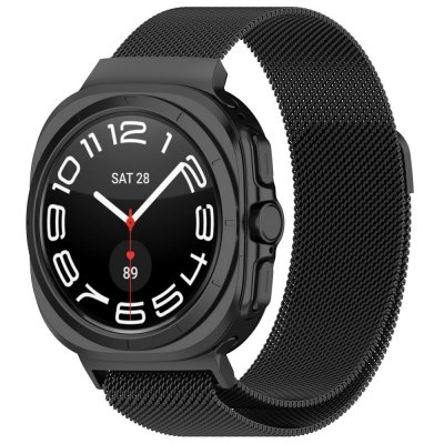 Milanese Armband Samsung Galaxy Watch Ultra (2025) Svart