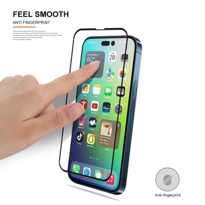 Mocolo Heltäckande Härdat Glas Skärmskydd iPhone 14 Pro - Techhuset.se