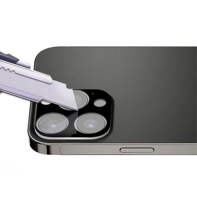Mocolo Kameraskydd iPhone 13 Pro Max 0.2mm Härdat Glas Svart - Techhuset.se