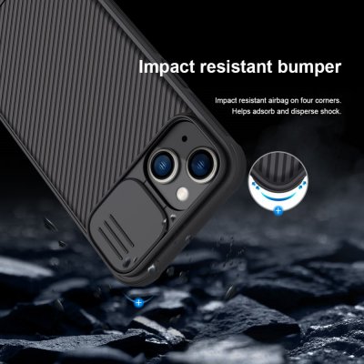 Köp Nillkin CamShield Skal iPhone 14 Plus Blå Online