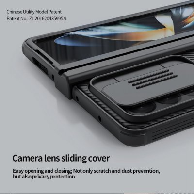 Köp Nillkin CamShield Skal Med S Pen-hållare Samsung Galaxy Z Fold 4 Grön Online