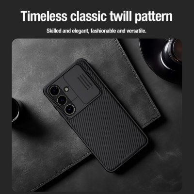 Köp Nillkin CamShield Skal Samsung Galaxy S24 Svart Online