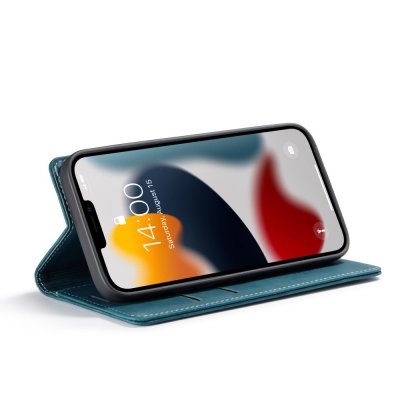 CaseMe Slim Plånboksfodral iPhone 13 Pro Max Blå - Techhuset.se