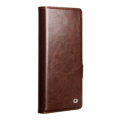 Leather Wallet Case Samsung Galaxy Z Fold 7 Brown