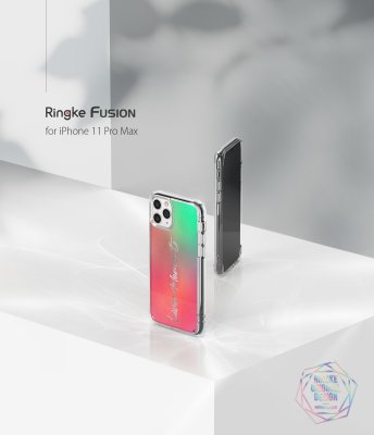 Ringke Fusion Text Skal iPhone 11 Pro Max Live Moment bild 7