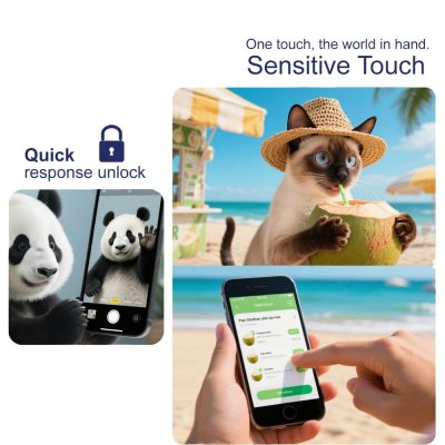 Fingeravtryckskompatibelt screen protector Samsung Galaxy S25 Plus H Series