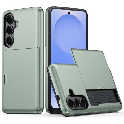 samsung galaxy s26 plus grön mobilskal med kortfack och slimmad design