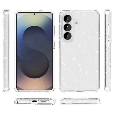 Glittrande transparent skal till Samsung Galaxy S26 – kombinerar design och skydd
