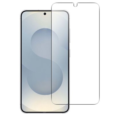 Härdat glasskydd 0.3 mm monterat på Samsung Galaxy S26 skärm