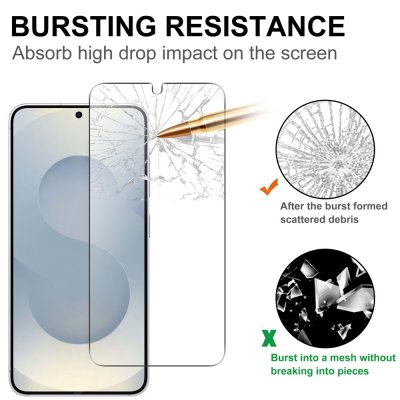 Ultratunt skärmskydd för Samsung Galaxy S26 med klar bildåtergivning