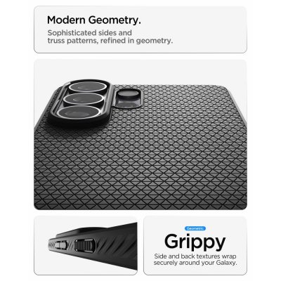 Spigen Samsung Galaxy S26 Ultra Liquid Air Black med Air Cushion Technology