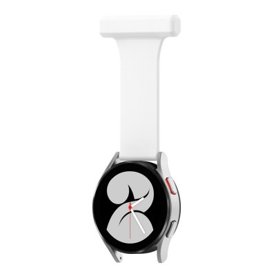 Samsung Galaxy Watch 7 40mm Rem Sjuksköterskeklocka Vit
