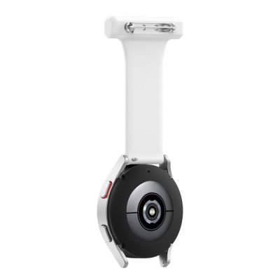 Samsung Galaxy Watch 7 40mm Rem Sjuksköterskeklocka Vit
