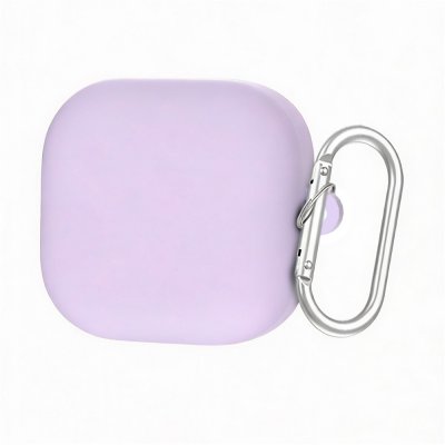 Silikonskal Med Karbinhake Samsung Galaxy Buds 4 Lila