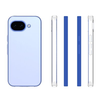 Genomskinligt Google Pixel 10a skal i TPU med enkel montering och lätt känsla