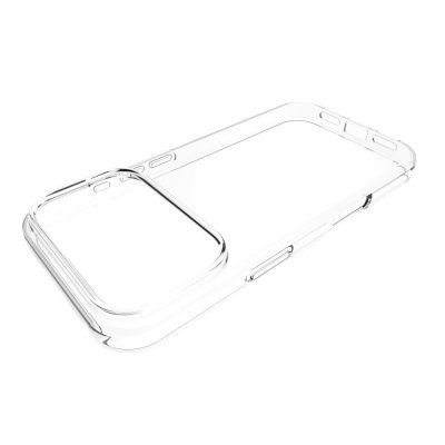 Minimalistiskt transparent TPU-skal för iPhone 17 Pro – skyddar mot repor och stötar